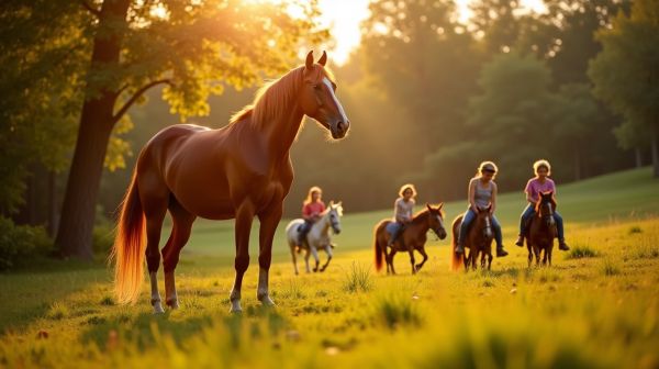 Colonie de vacances équitation : aventures et chevaux pour tous !