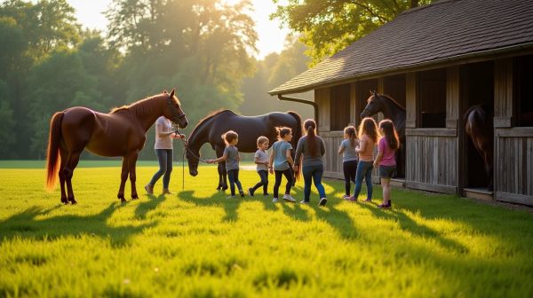 Colonie de vacances équitation : aventures et chevaux pour tous !